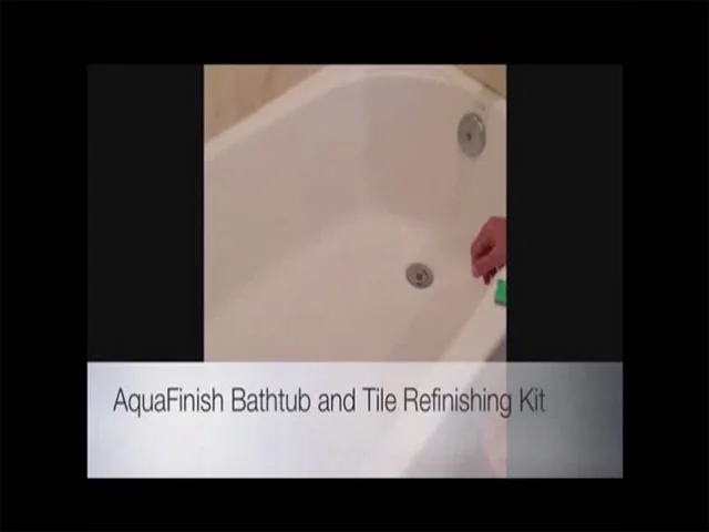 DIY bathtub refinishing - professional coating application technique