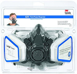 3M Low-Maintenance Half-Mask Organic Vapor P95 Respirator Assembly