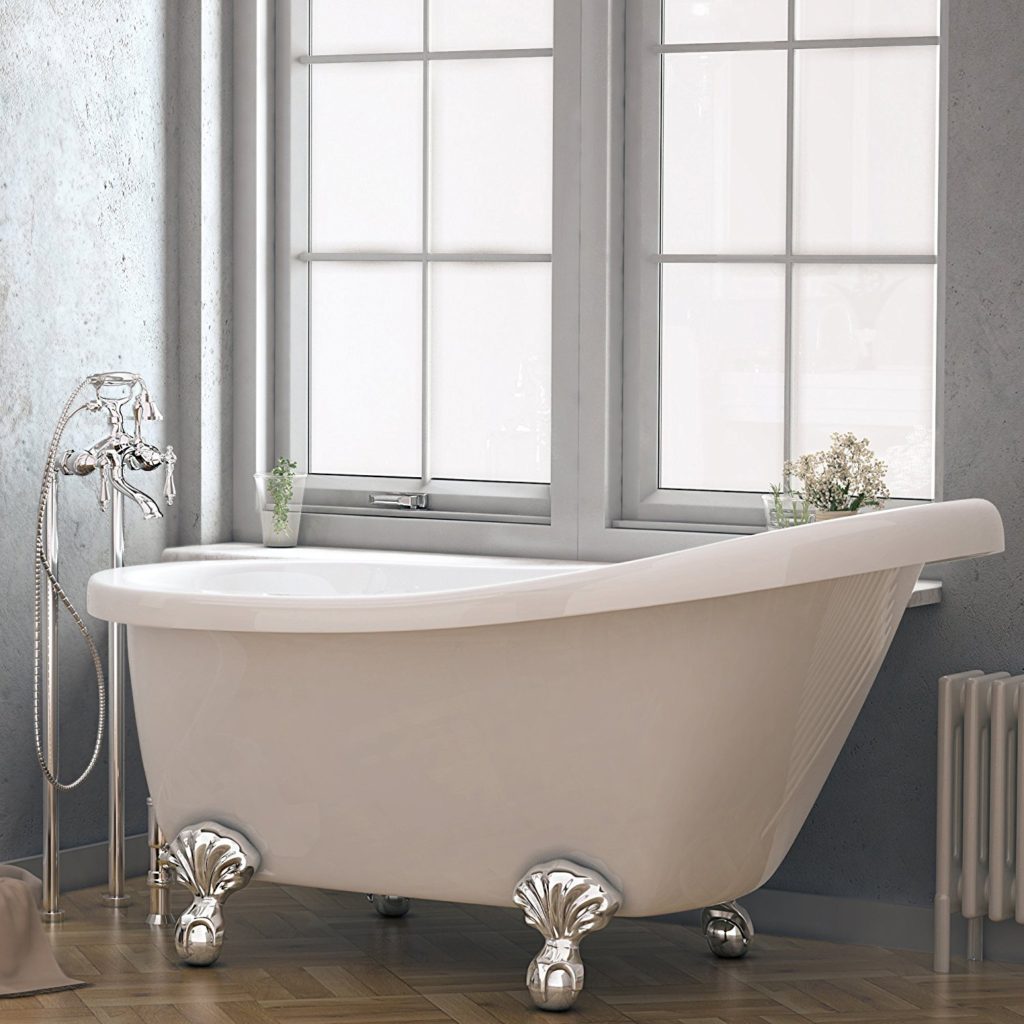 Fiberglass Clawfoot Tub