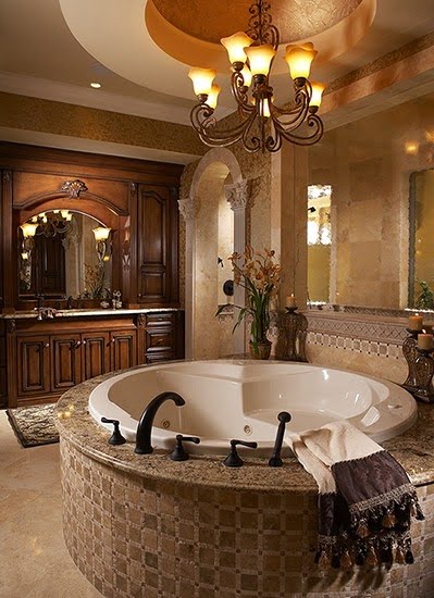 elegant bathtub